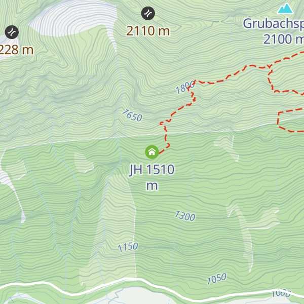 Map of JH