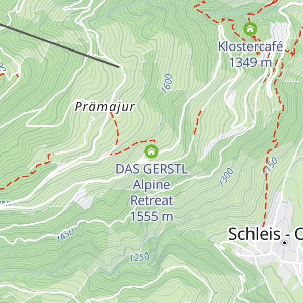 Map of DAS GERSTL Alpine Retreat
