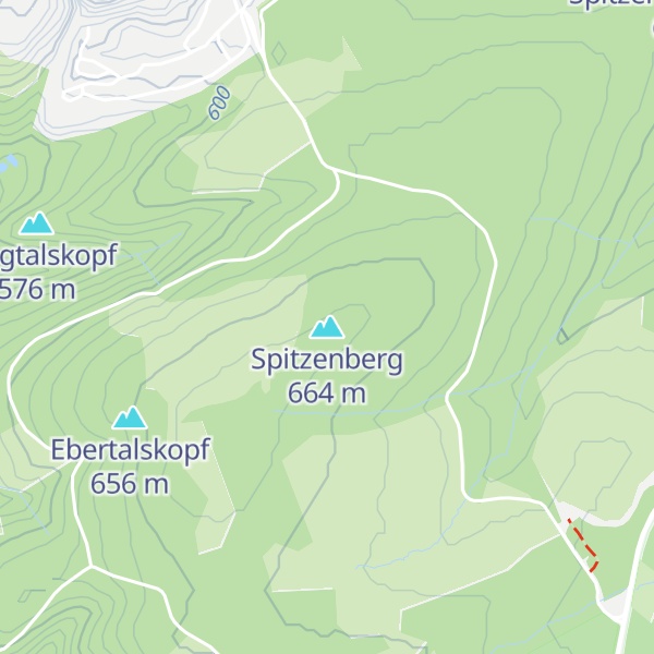 Map of Spitzenberg