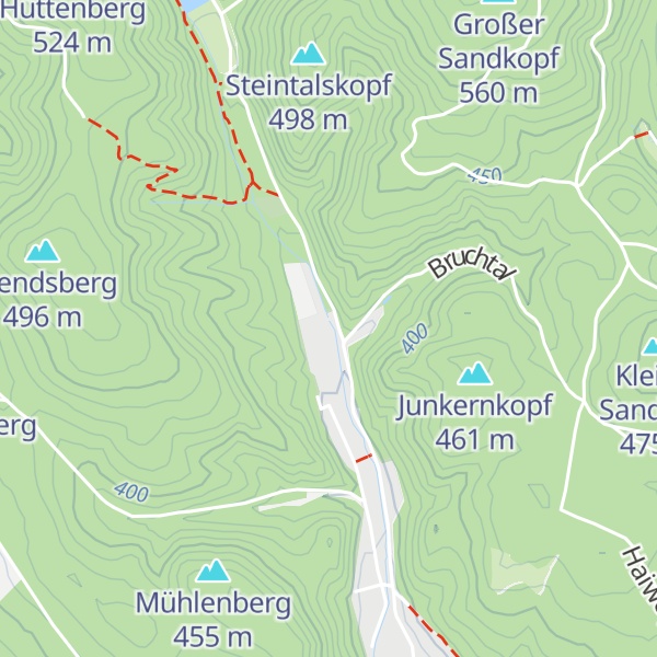 Map of Köhlerhütte Steina