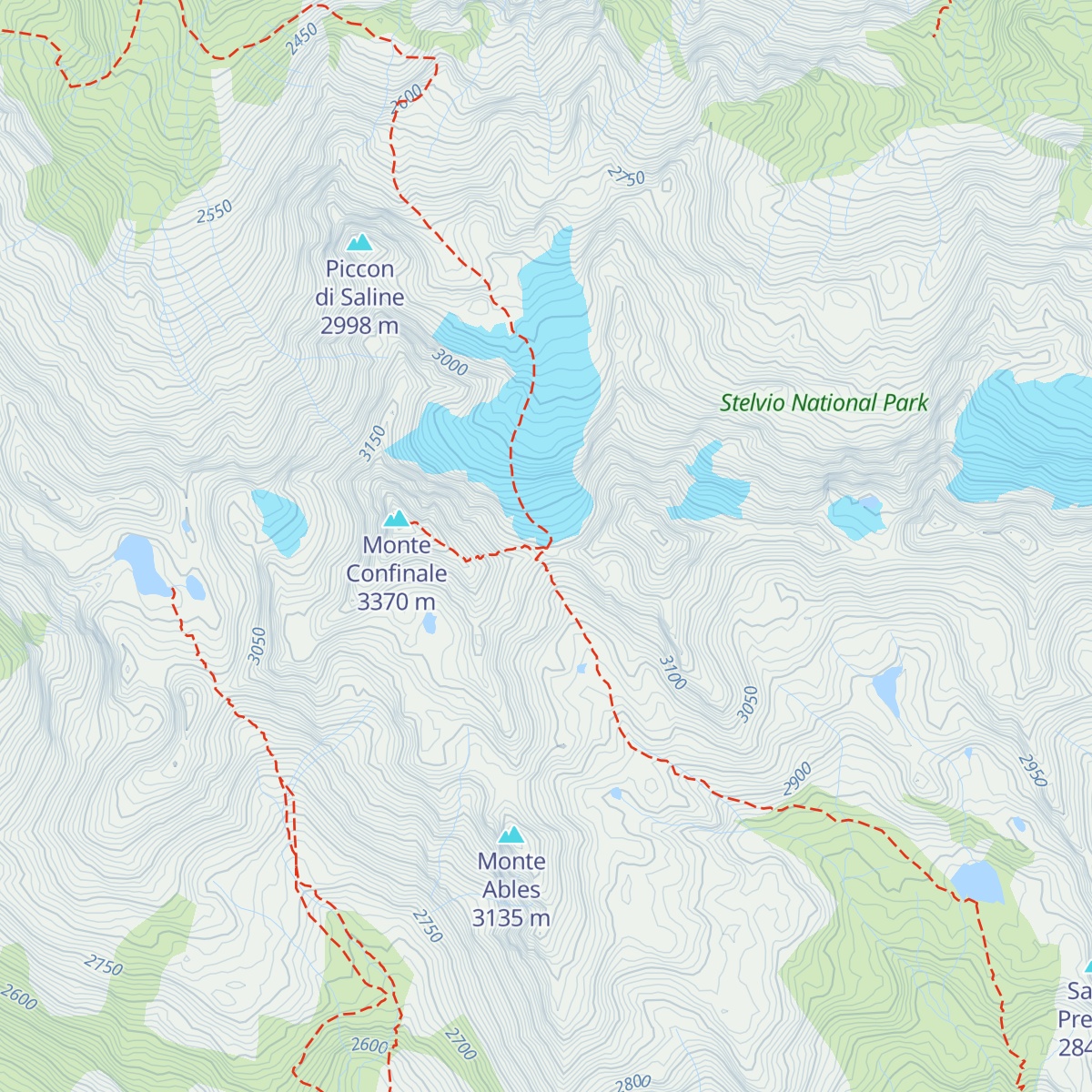 Bivacco Del Piero Giampaolo map