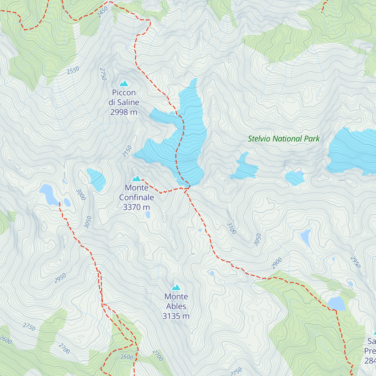 Bivacco Del Piero Giampaolo map