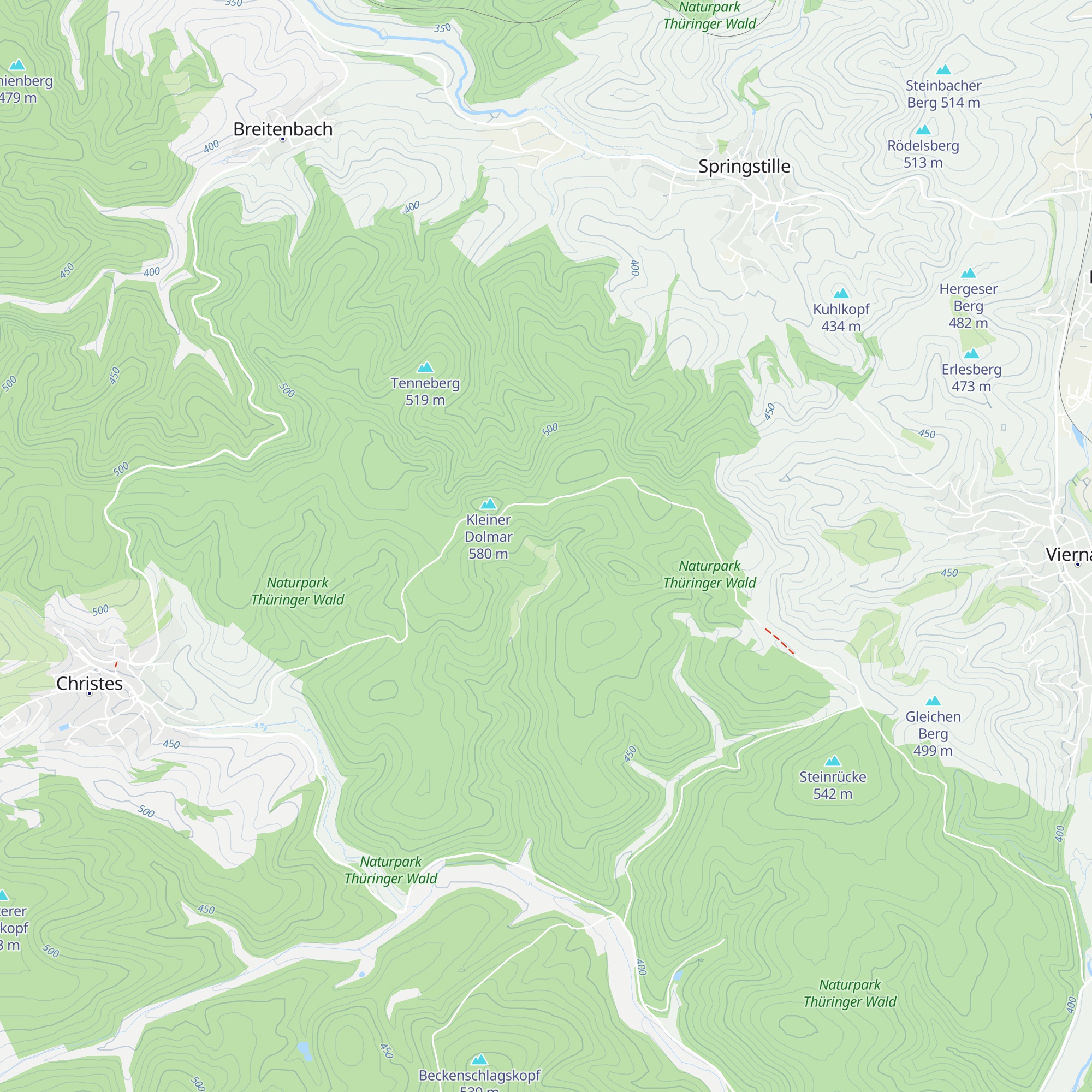 Ehemalige Jagdhütte der Staatssicherheit map