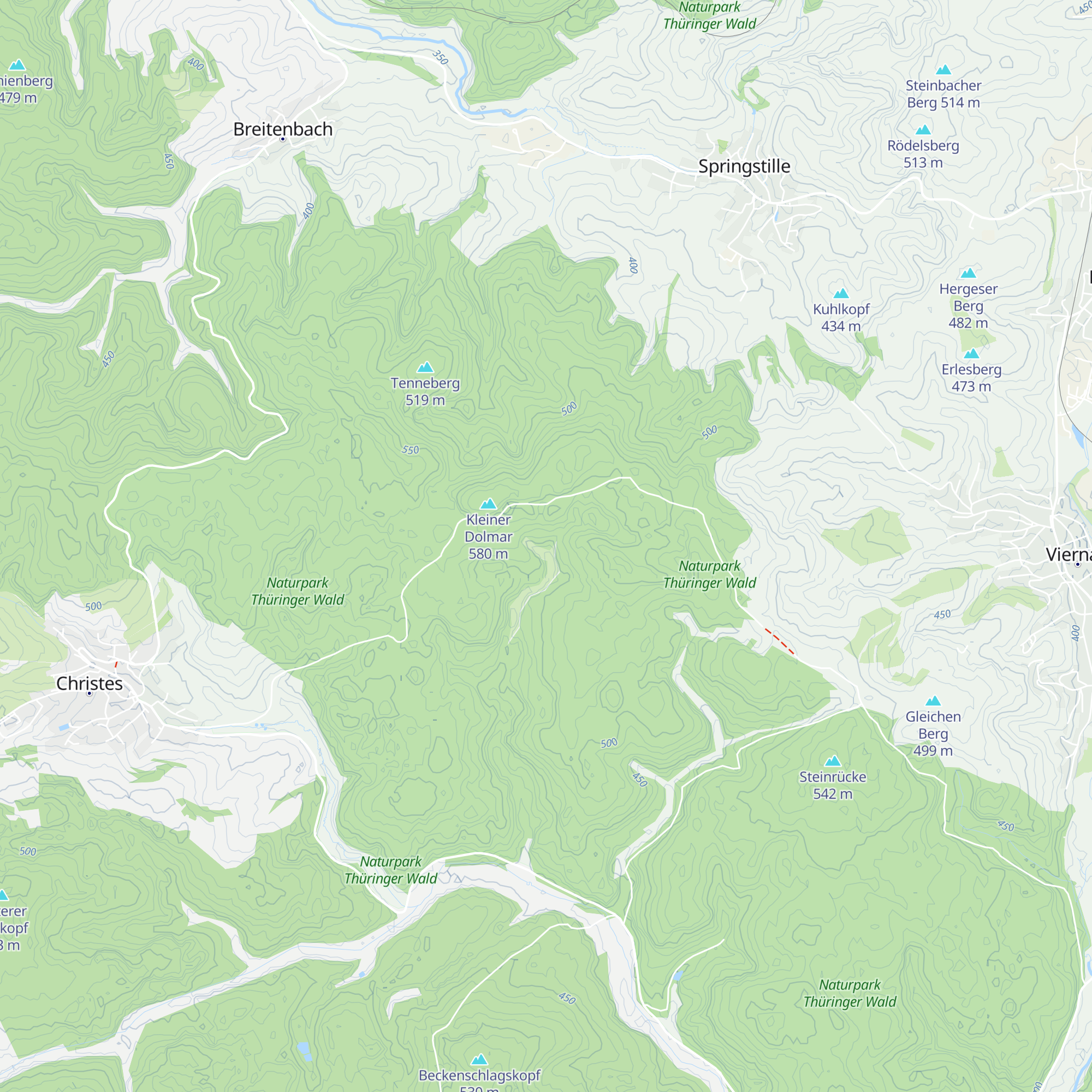 Ehemalige Jagdhütte der Staatssicherheit map