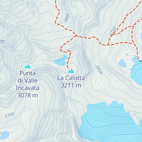 Map of La Calotta