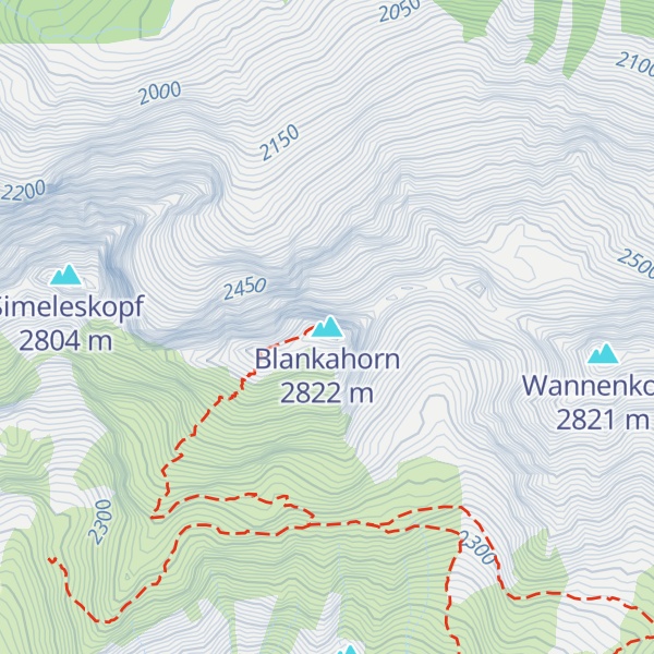 Map of Blankahorn
