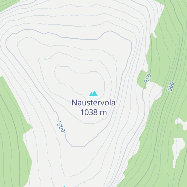 Map of Naustervola