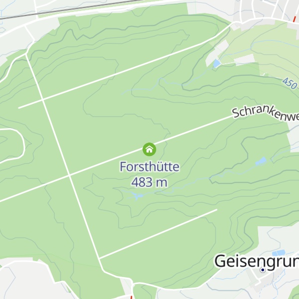 Map of Forsthütte