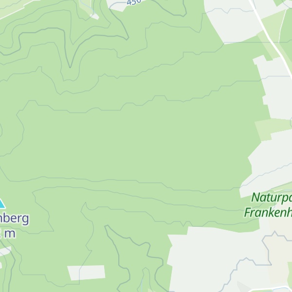 Map of Heßberg