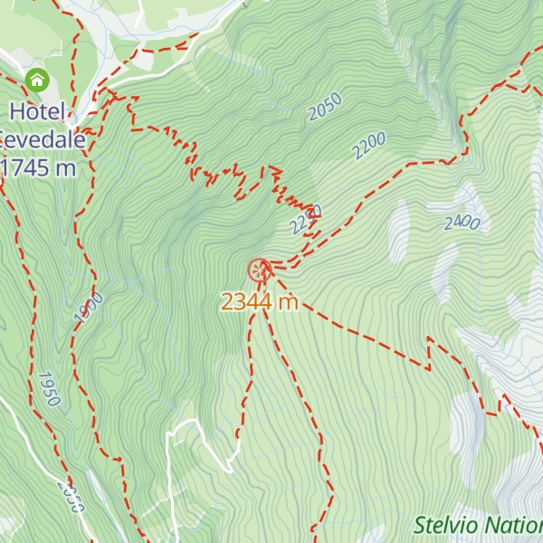 Map of Dosso Tresero
