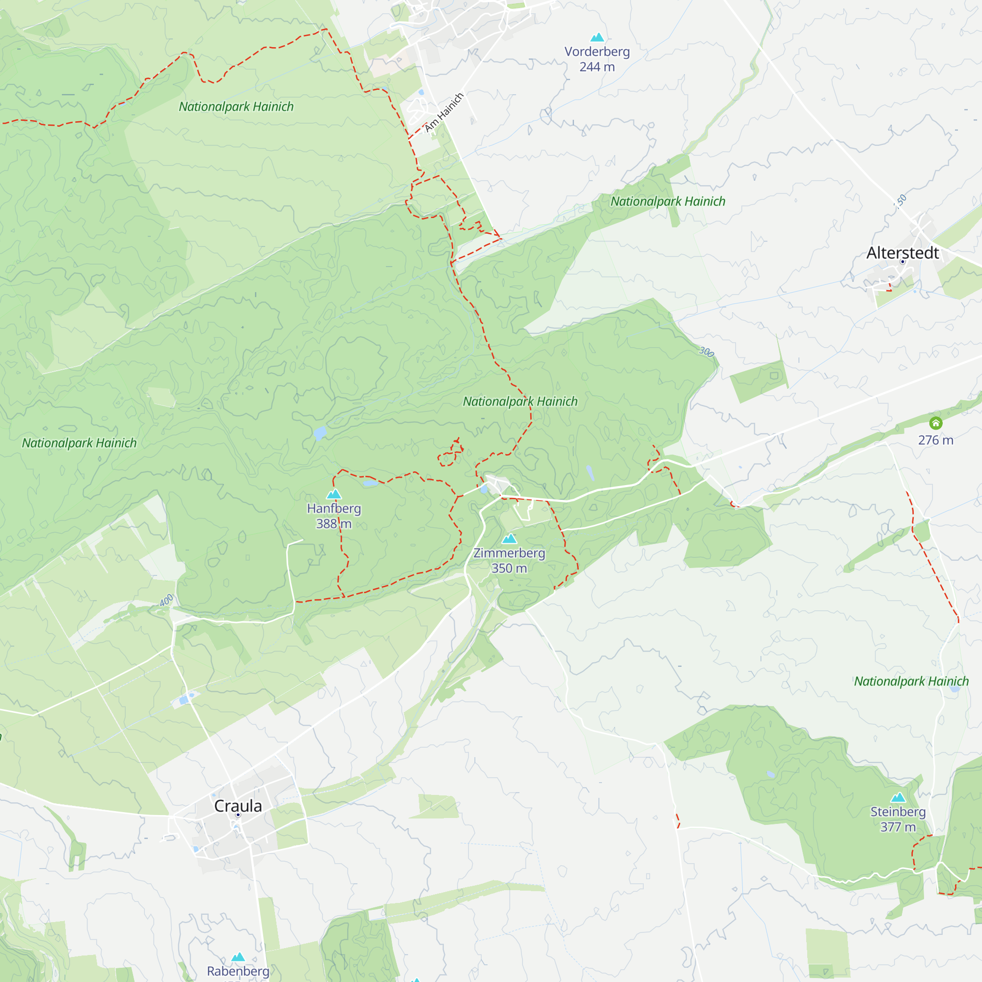 Nationalparkzentrum Thiemsburg map