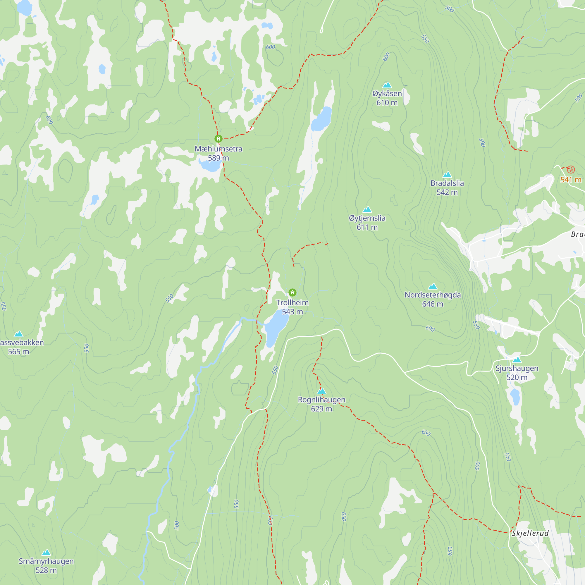 Trollheim map
