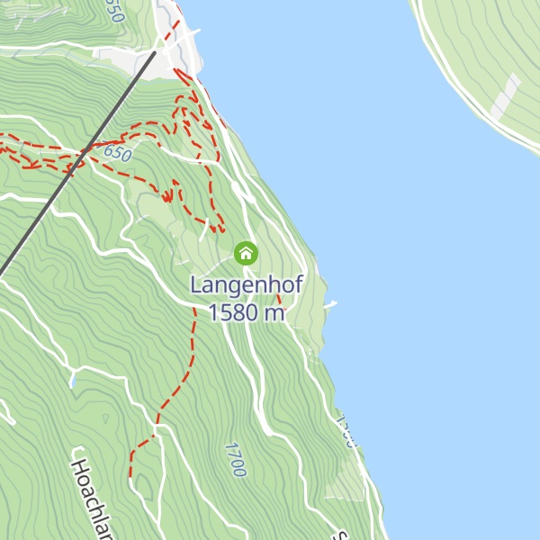 Map of Hirschhof
