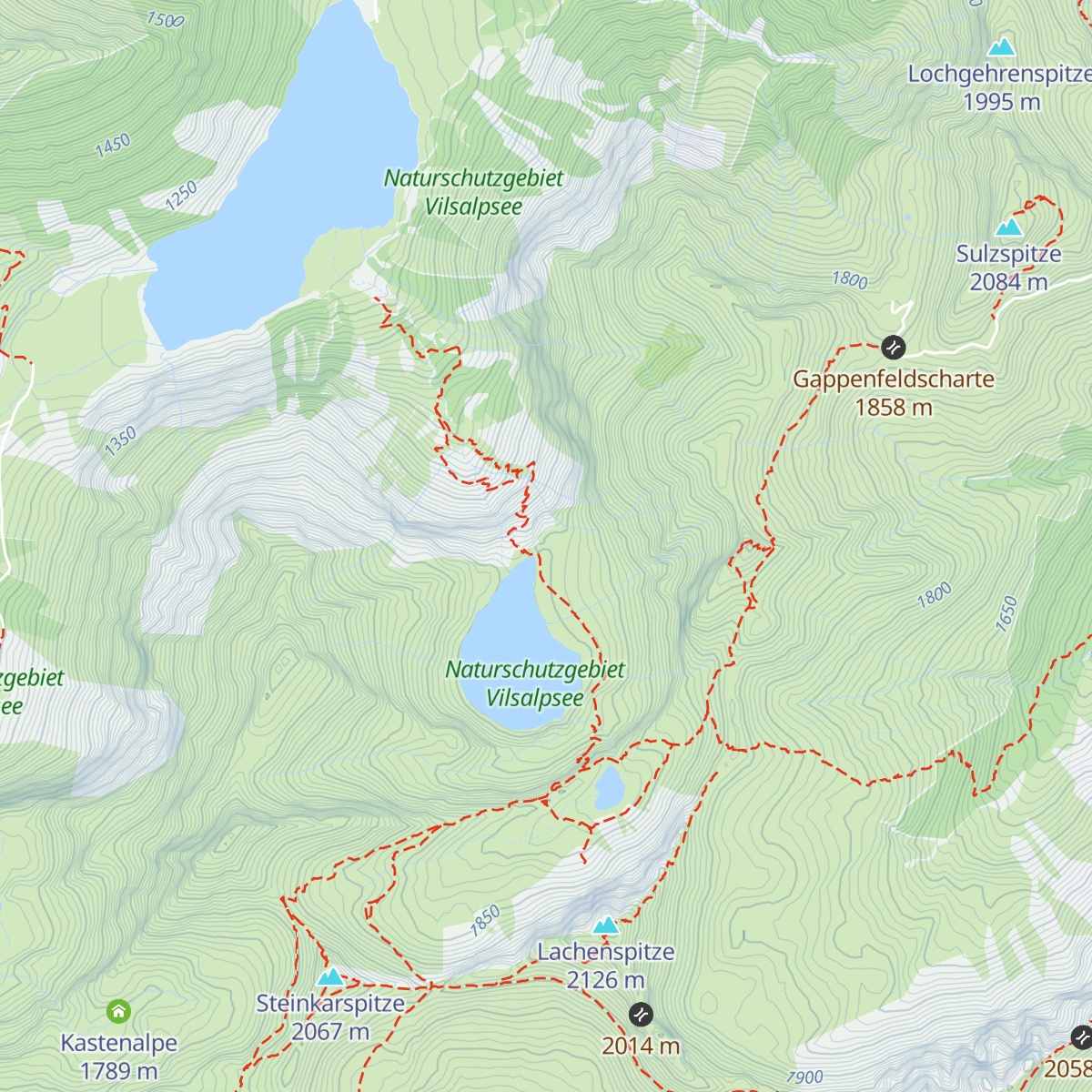 Obere Traualpe map