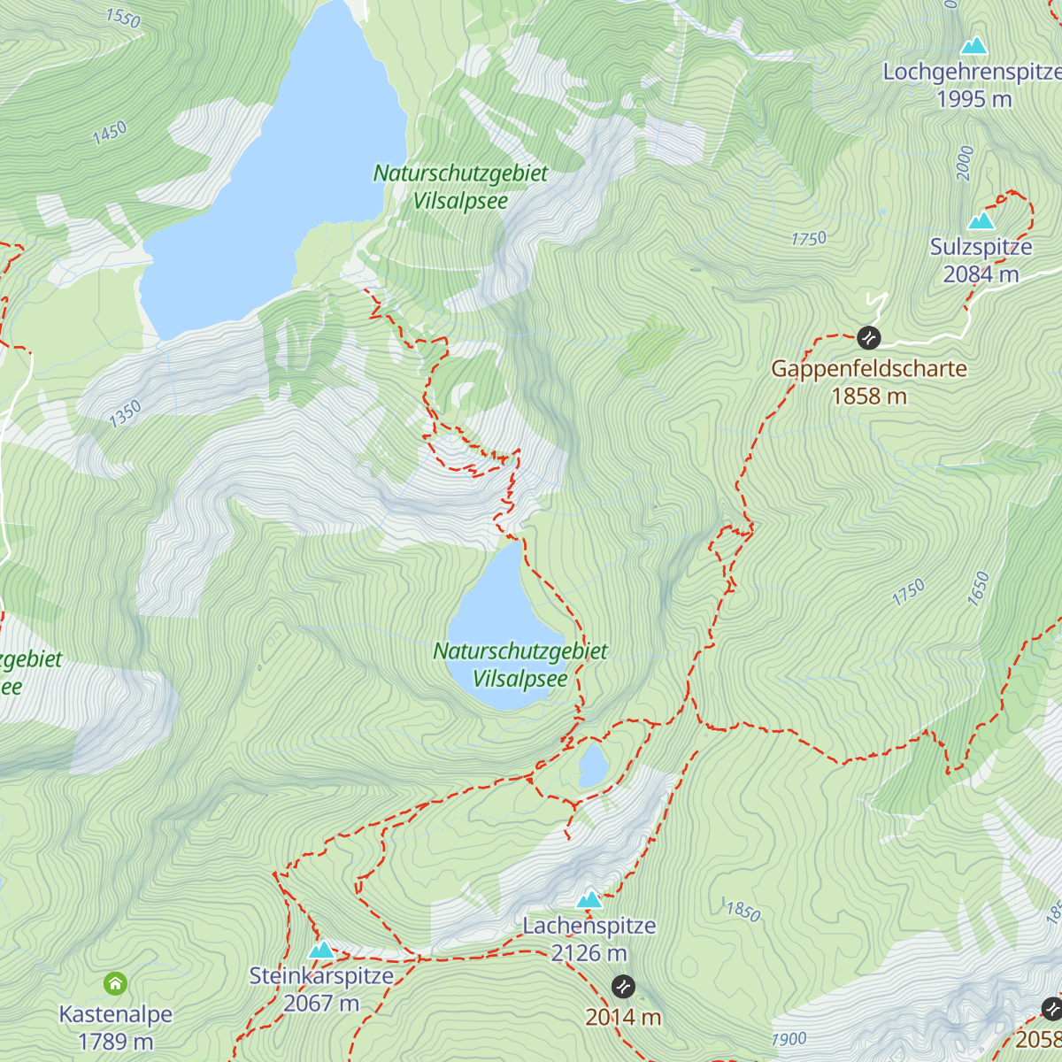 Obere Traualpe map
