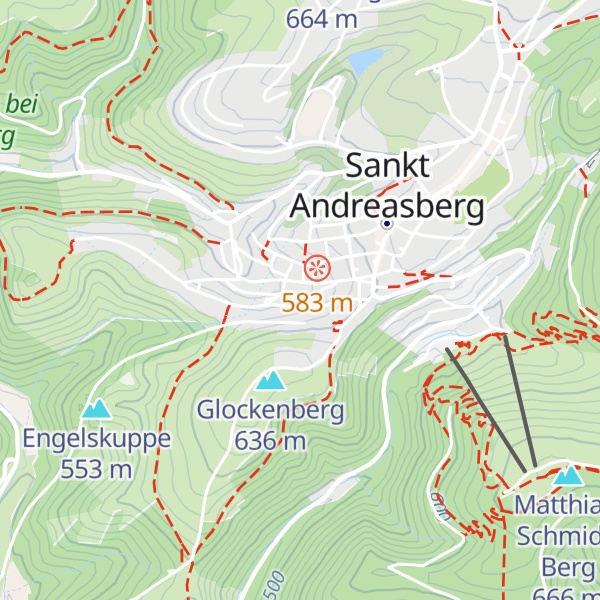 Map of Mindener Hexenhütte