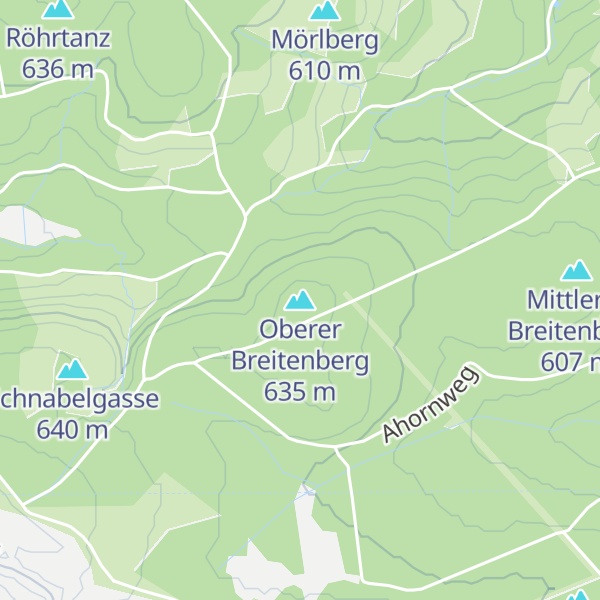 Map of Oberer Breitenberg