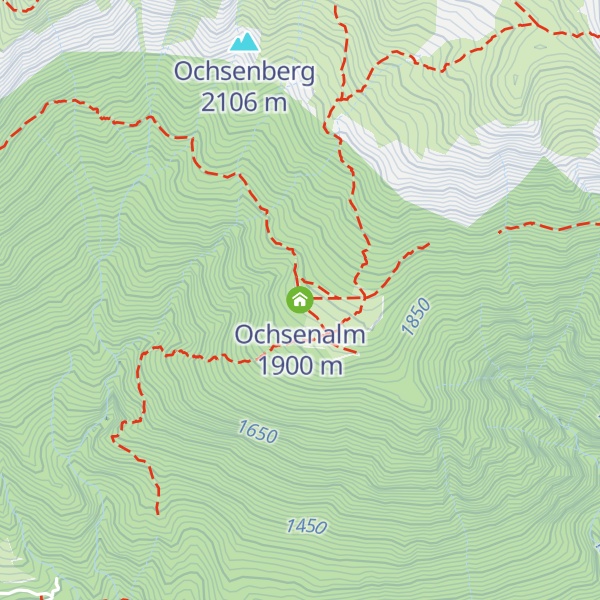 Map of Ochsenalm