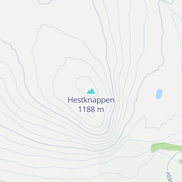 Map of Hestknappen