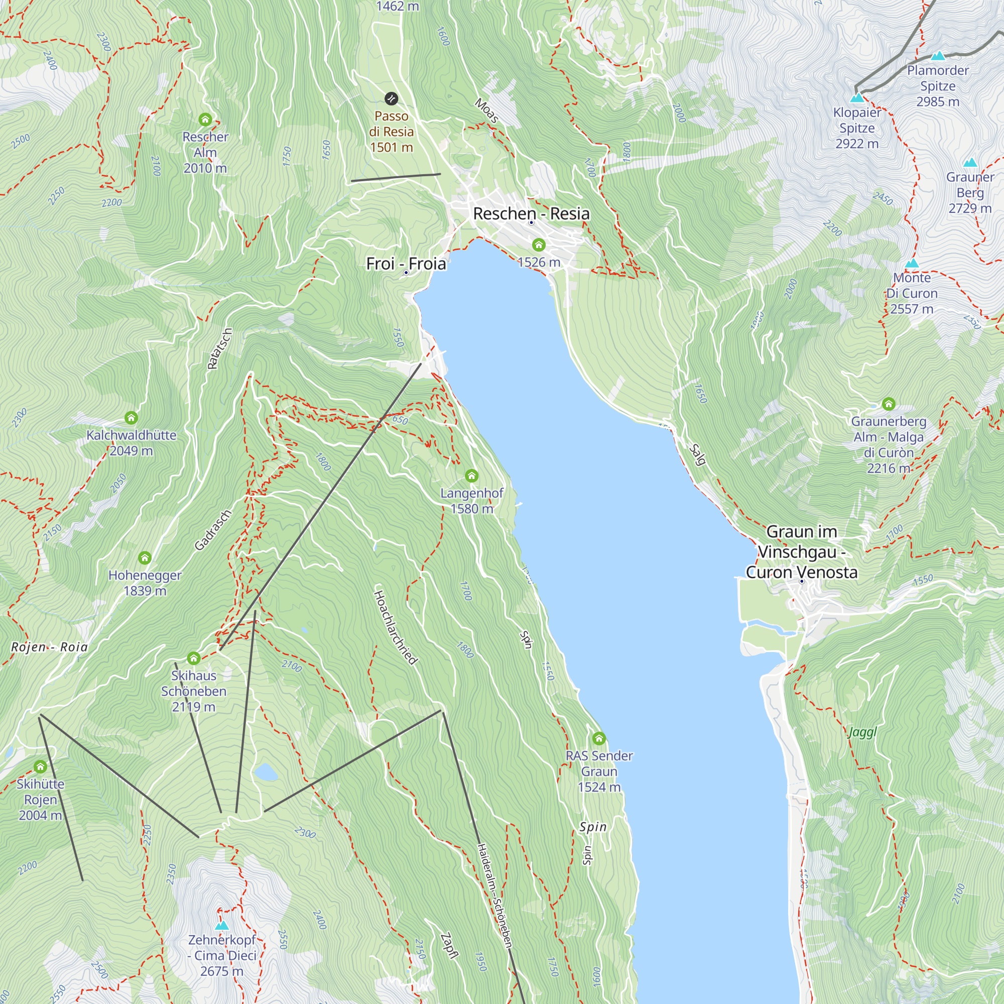 Giernhof map