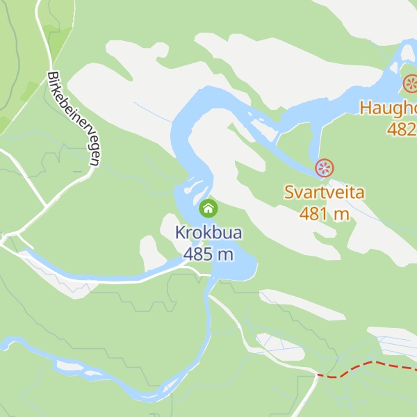 Map of Krokbua