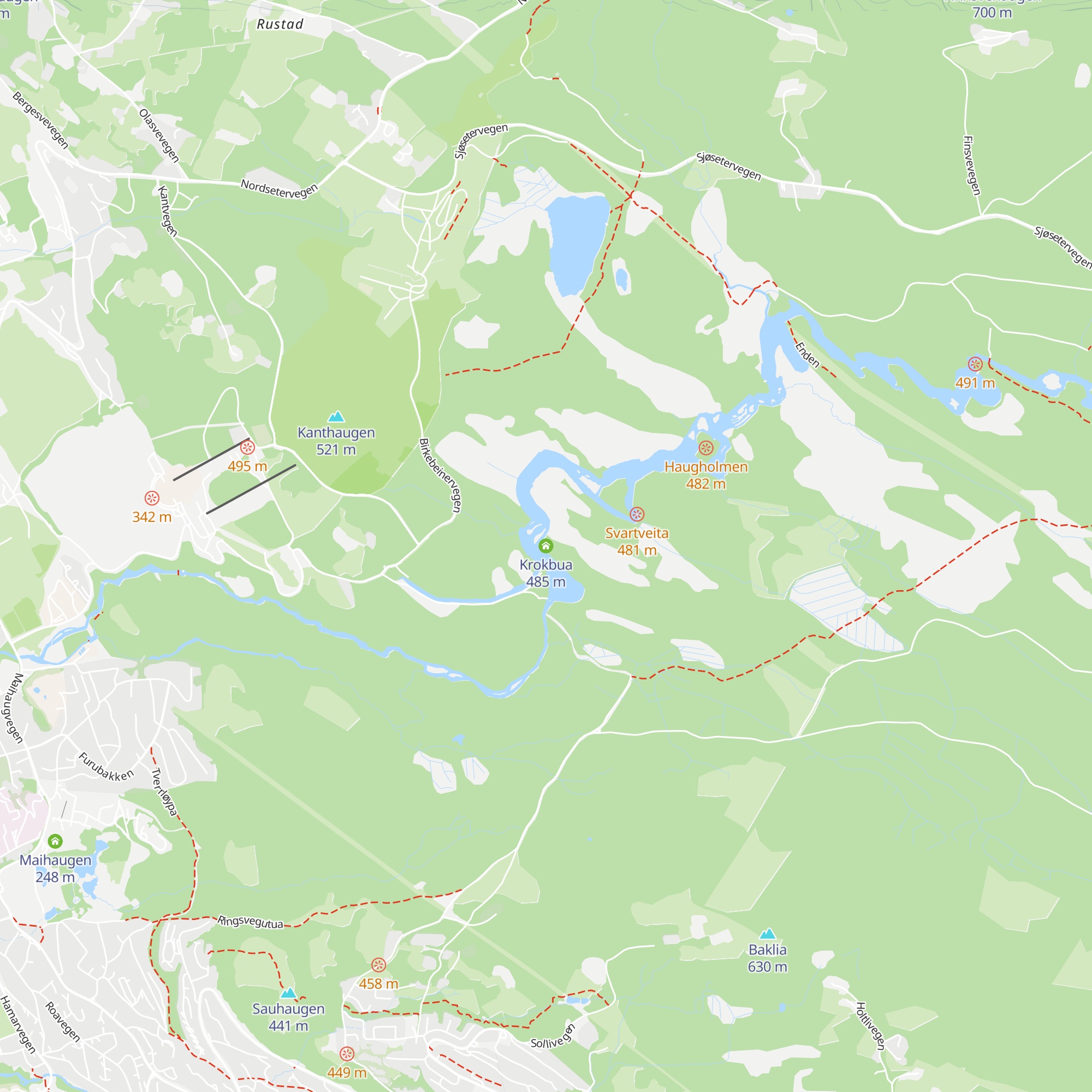 Krokbua map