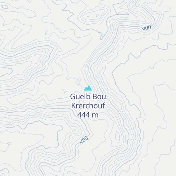Map of Guelb Bou Krerchouf
