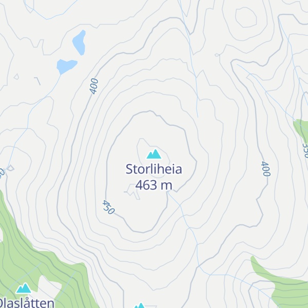 Map of Storliheia