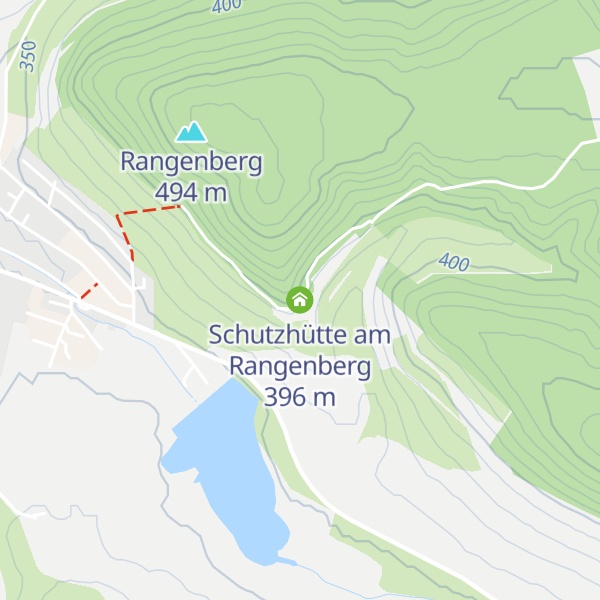 Map of Schutzhütte am Rangenberg