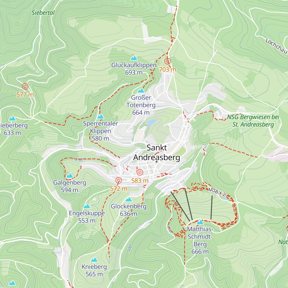 Des Köhler's-Hütte map