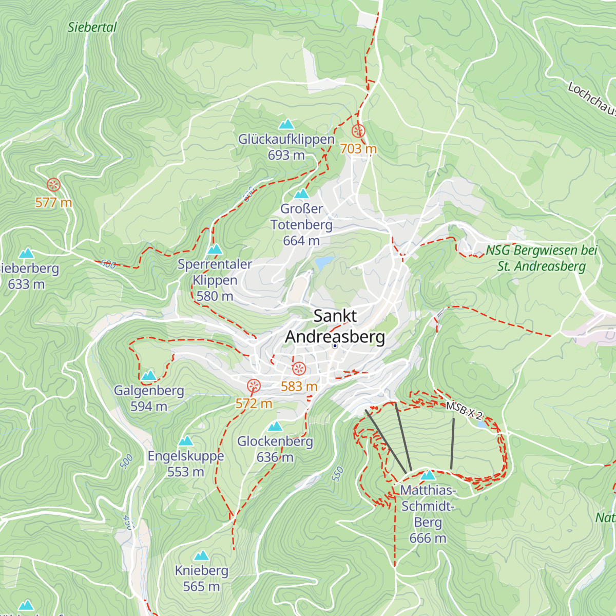 Des Köhler's-Hütte map