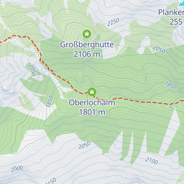 Map of Oberlochalm