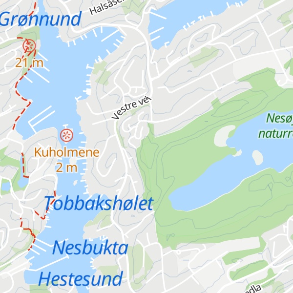 Map of Tverråsen