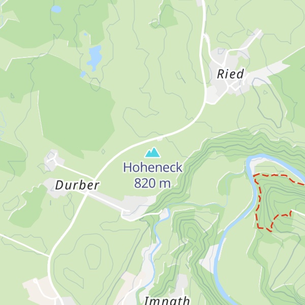 Map of Hoheneck