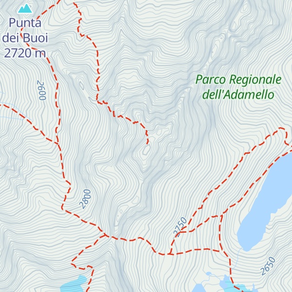 Map of Cima di Salimmo