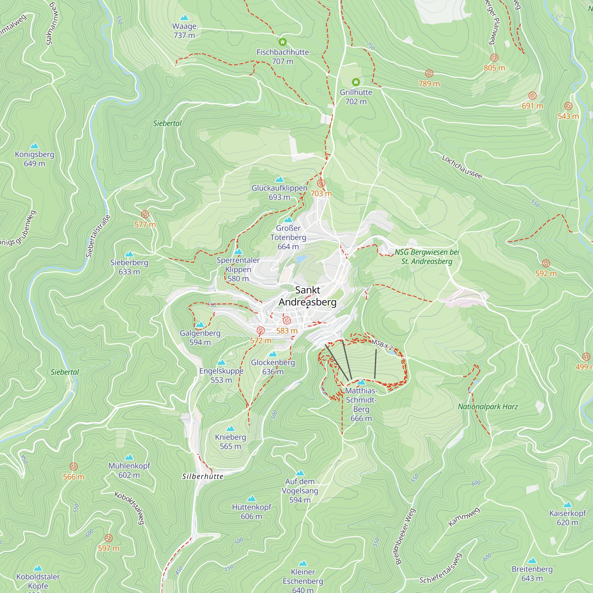 Göttinger Skizunft e.V. Vereinshütte map