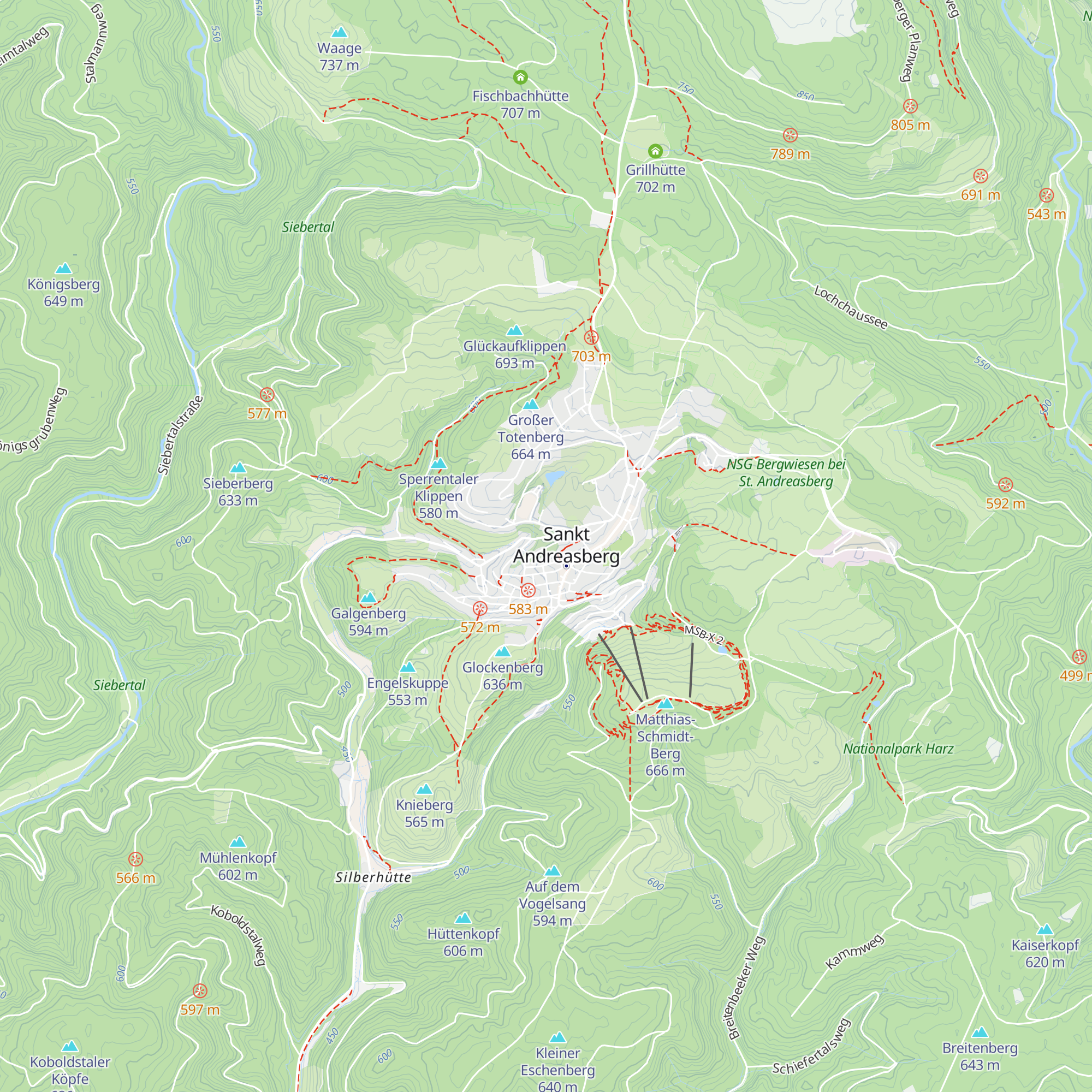Göttinger Skizunft e.V. Vereinshütte map