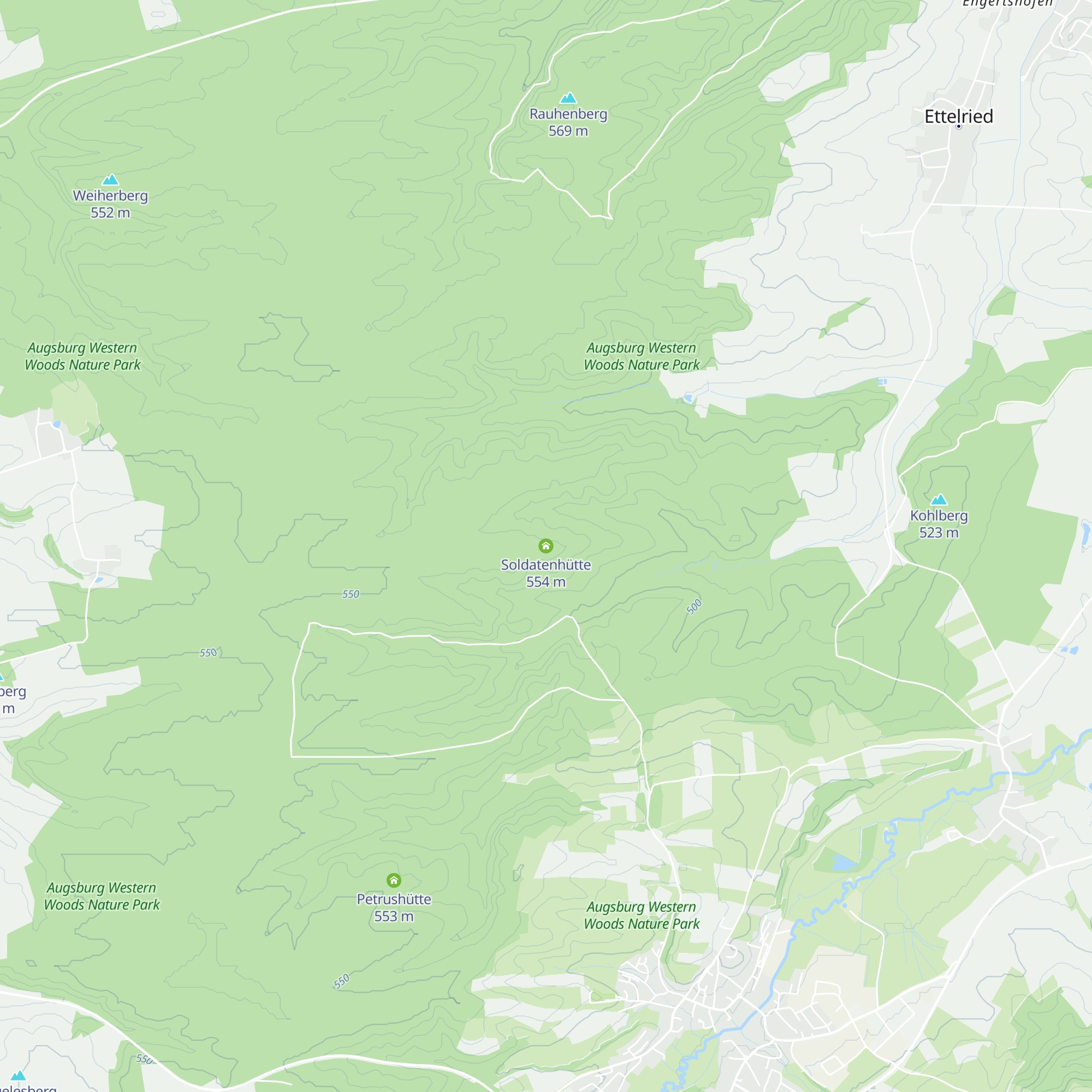 Soldatenhütte map