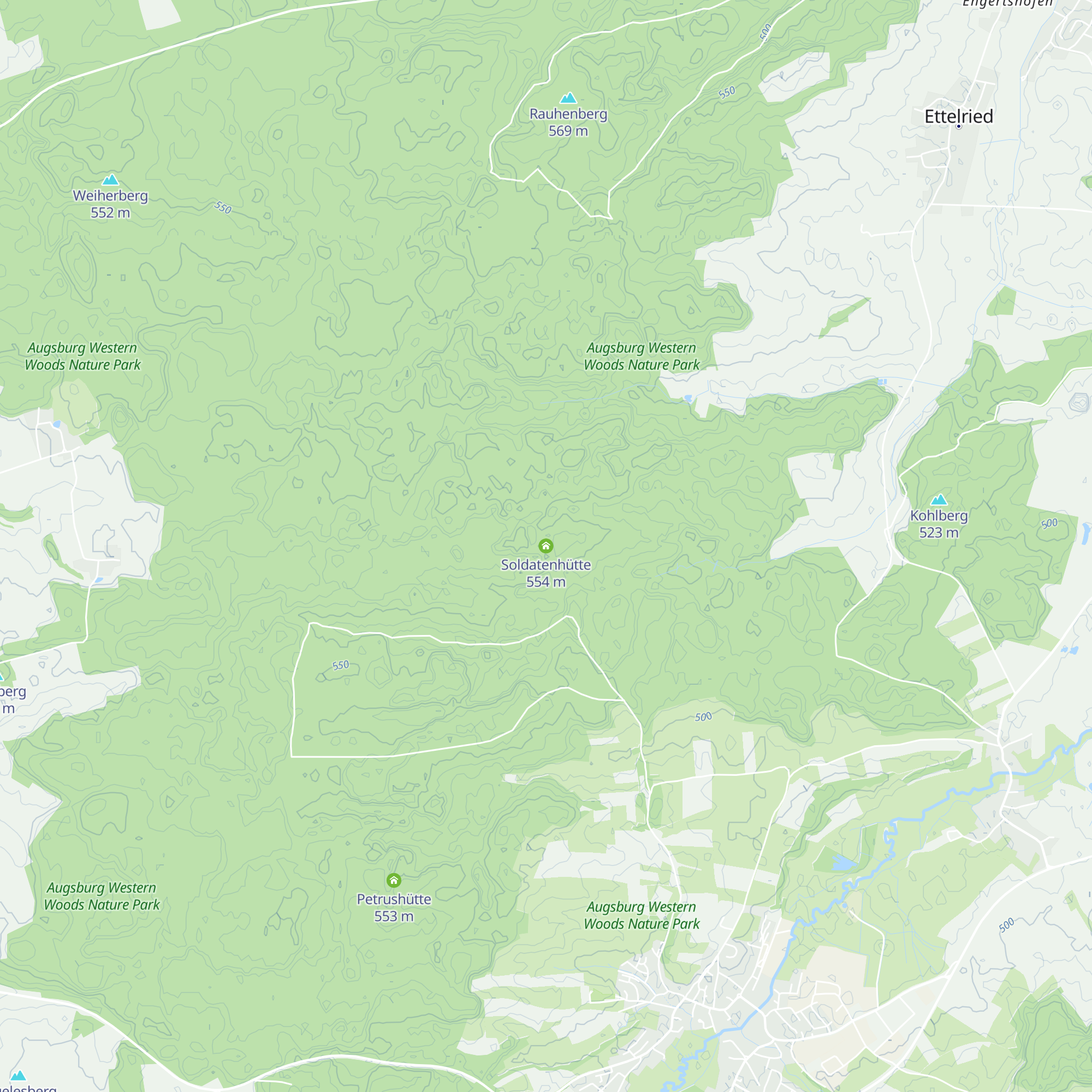 Soldatenhütte map