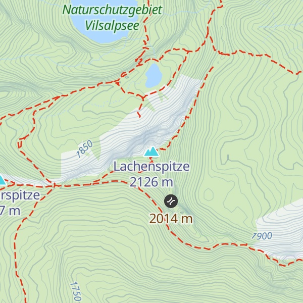 Map of Lachenspitze