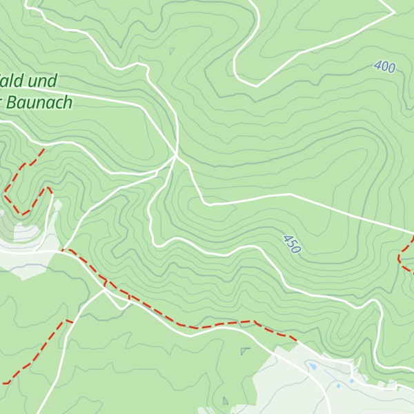 Map of Dr. Krahmer Hütte