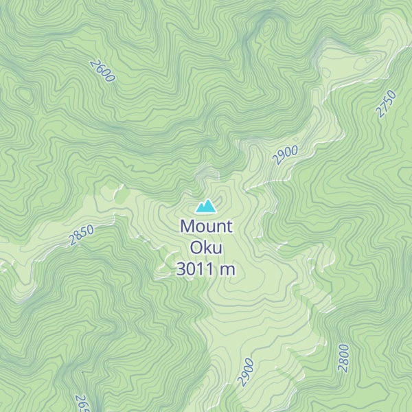 Map of Mount Oku