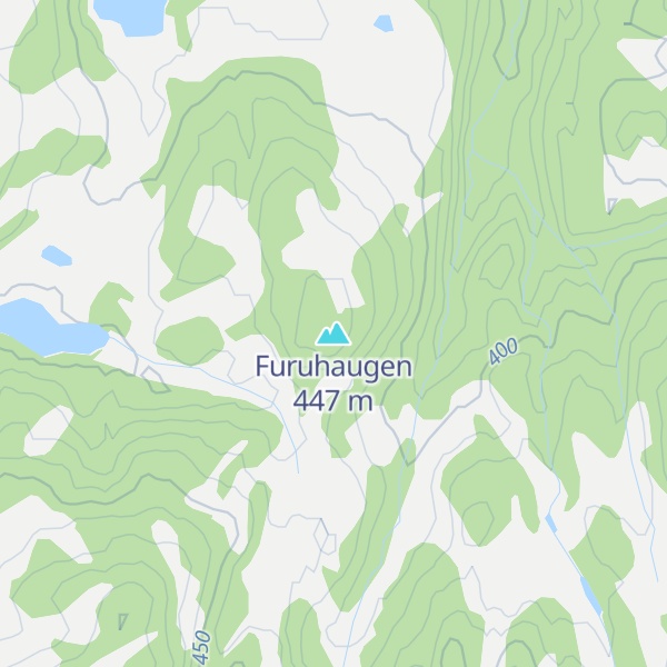 Map of Furuhaugen