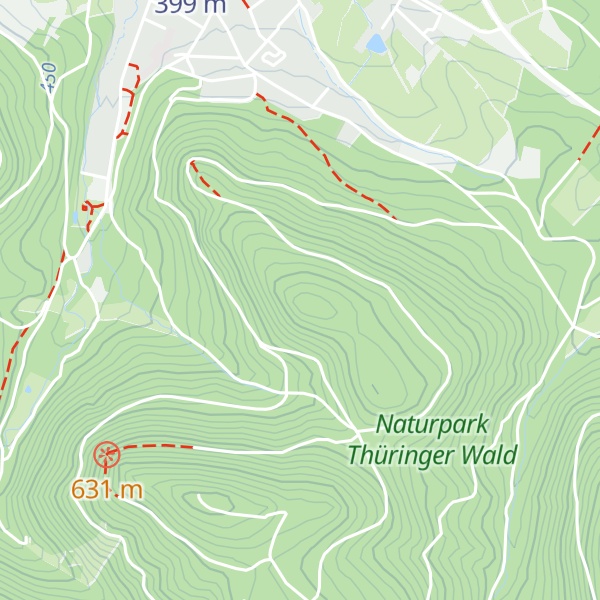Map of Zimmerberg
