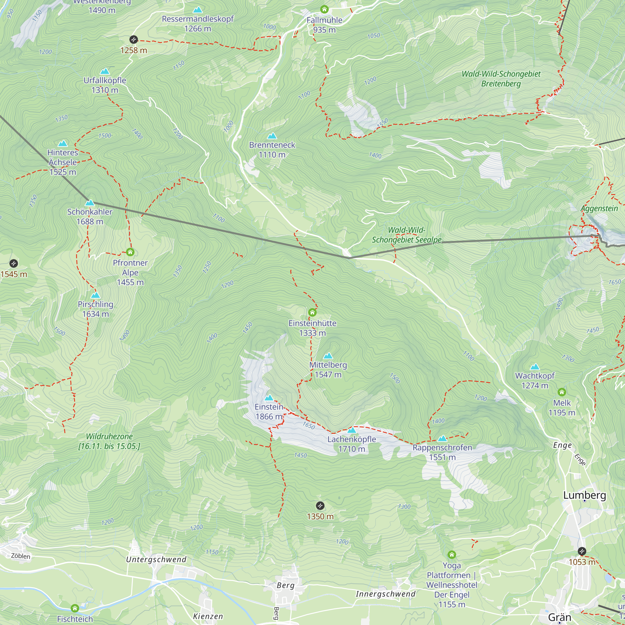 Einsteinhütte map