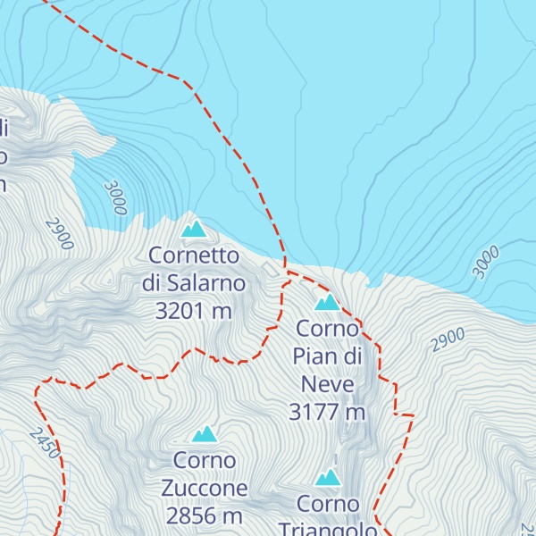 Map of Bivacco Arrigo Giannantonj