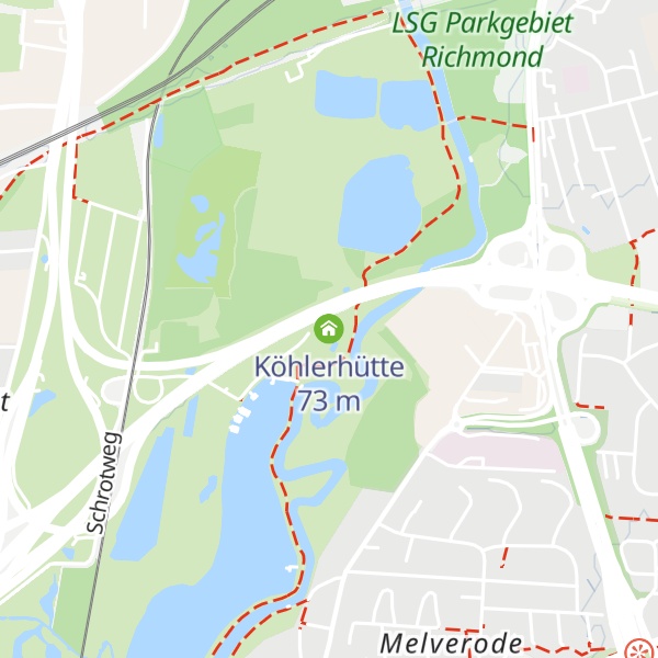 Map of Köhlerhütte