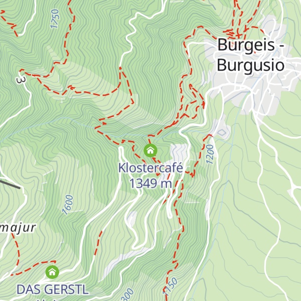 Map of Klostercafé