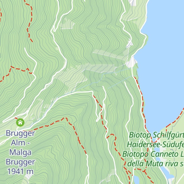 Map of St.Martin im Zerzertal - San Martino in Valle di Serres