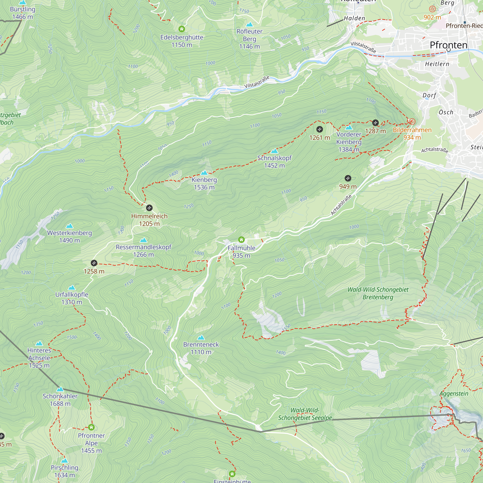 Stadel map